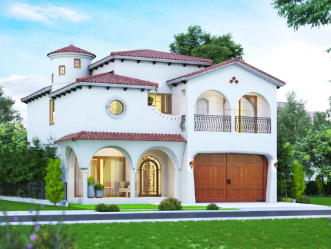 Elegant Spanish villa in an upcoming ultra-luxury integrated township in Whitefield